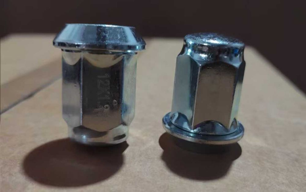 Piuliță închisă M12x1,25 mm pentru jantă con 60°, cheie 19 mm
