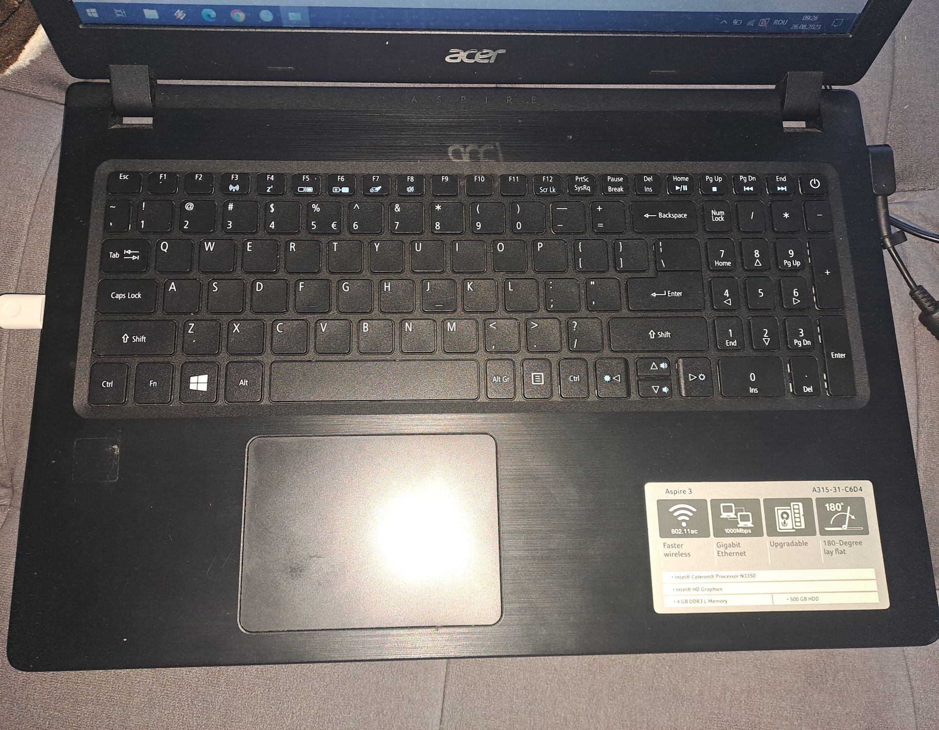 Vand laptop ACer