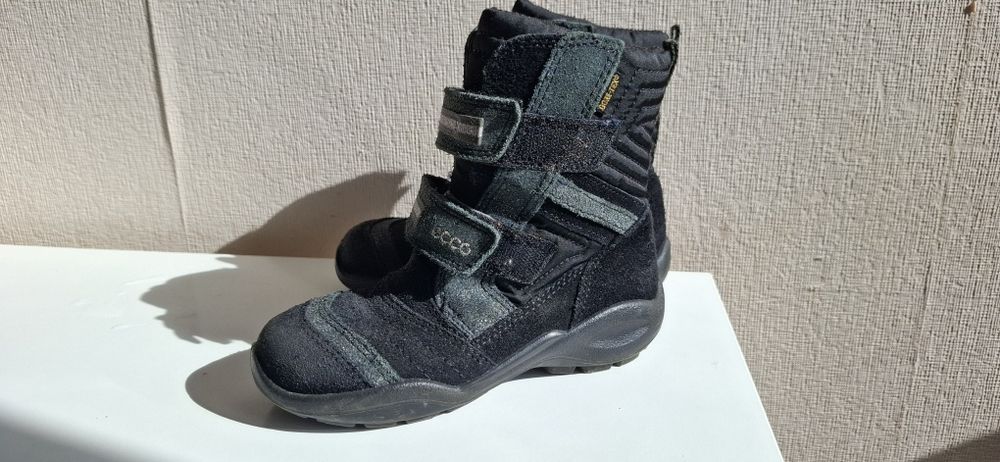 Ботуши Ecco зимни обувки черни 29 номер