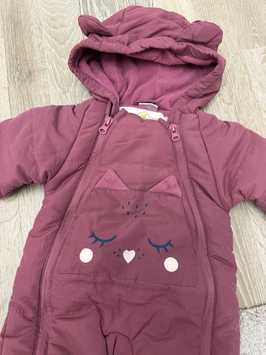 Теплые комбинезоны для девочек