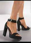 Sandale negre - Born2be