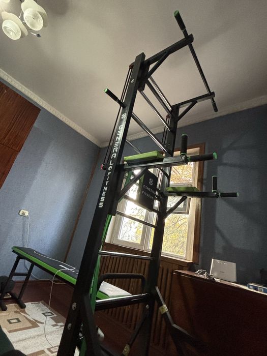 Шведская стенка со скамьей