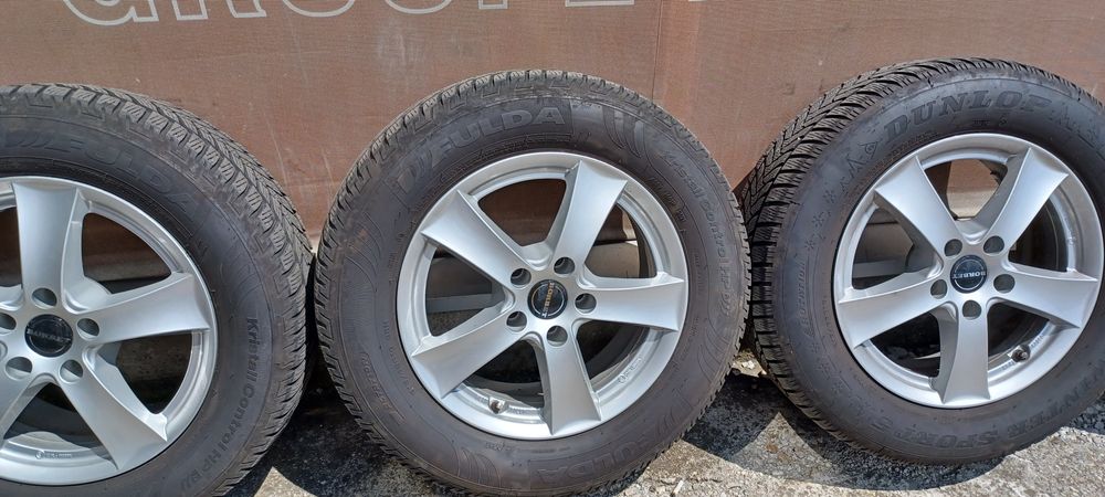 ROTI / JANTE VW  pe 16, prindere 5 × 112) cu anvelope 215 / 65 / 16