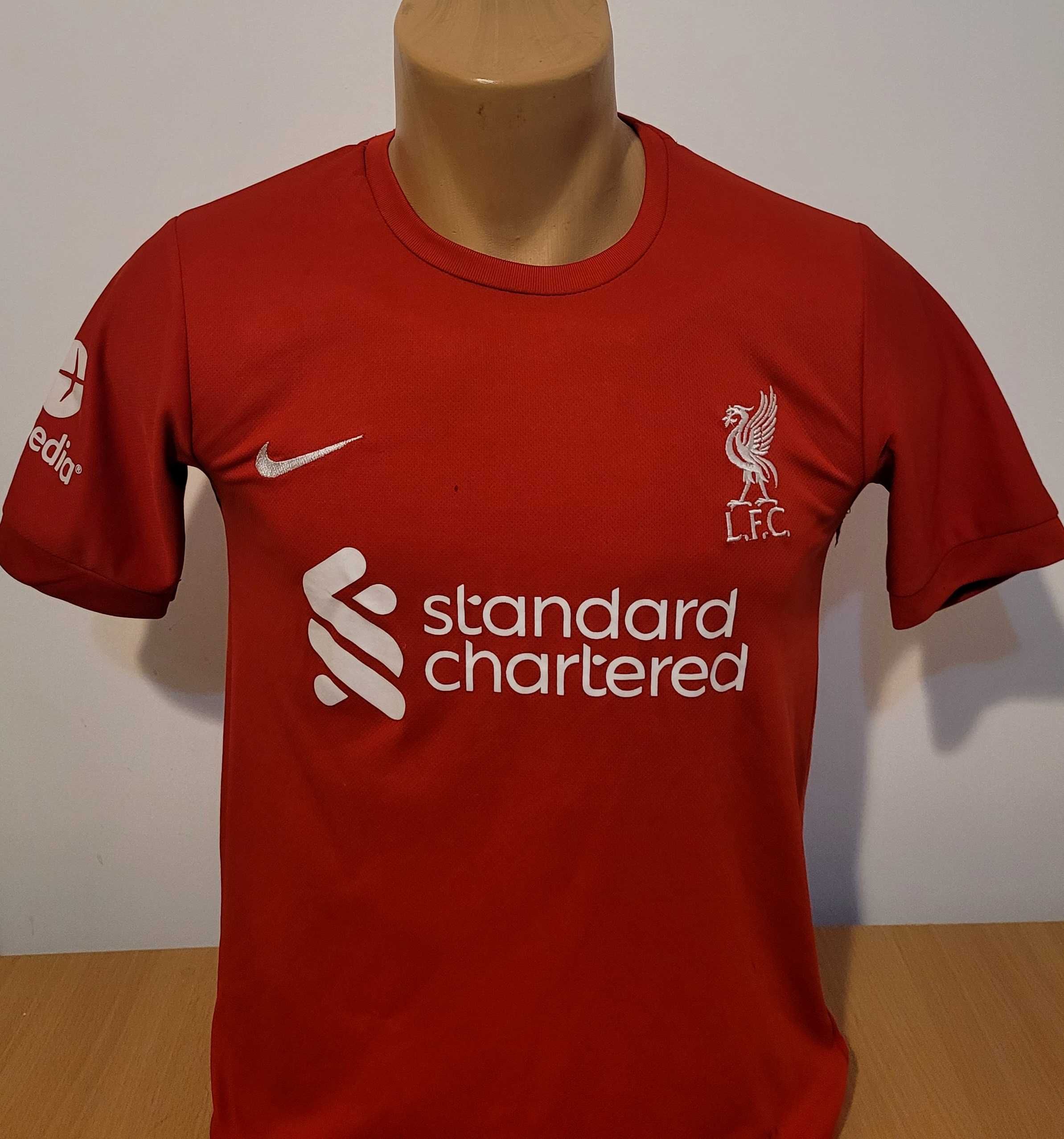 Tricou Liverpool Salah de fotbal colectie S sau 176 copii