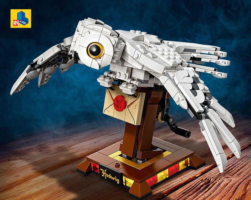 NOU TIP bufnita cucuvea Harry Potter Hedwig pasare TIP 75979