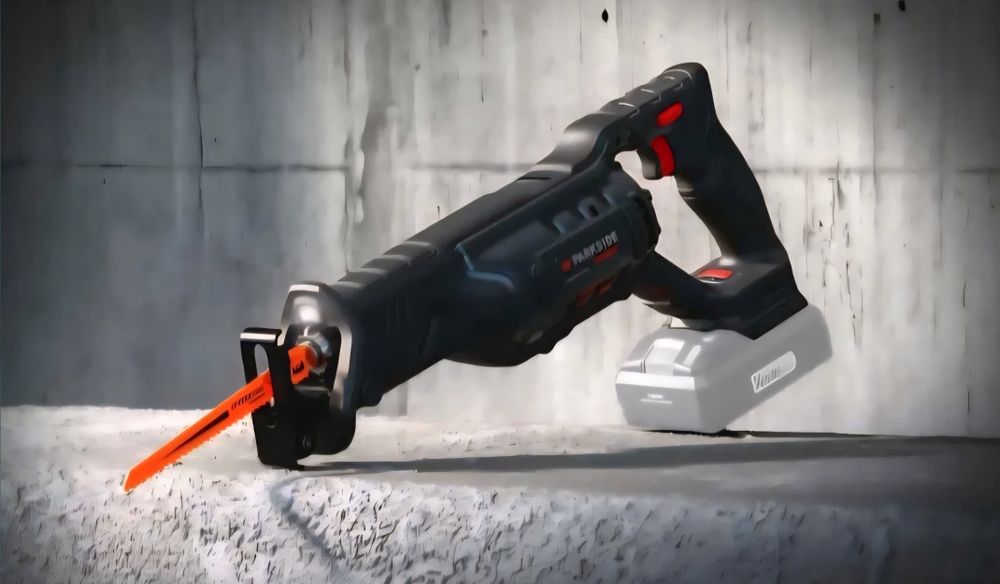 Ferastrau sabie cu acumulator 20V 4Ah si incarcator PARKSIDE