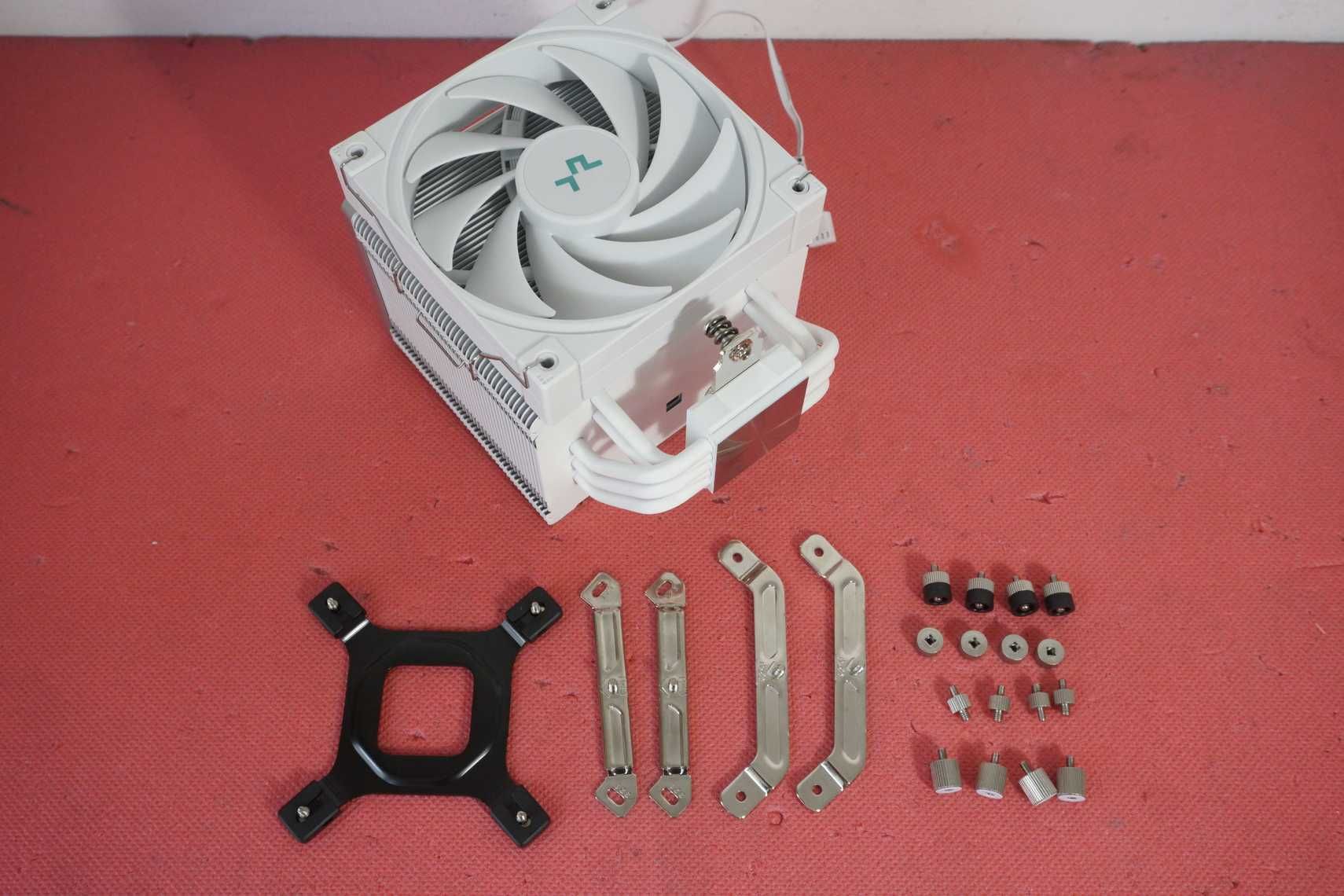 Охладител DeepCool AK500 white - 1x120mm / LGA 1700, AM4/5 / вкл ДДС