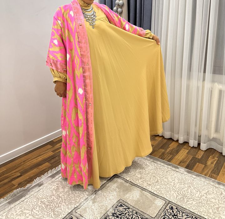 Ансамбль платье и чапан