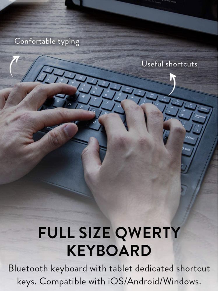Husa tableta 7-8 inch cu tastatura