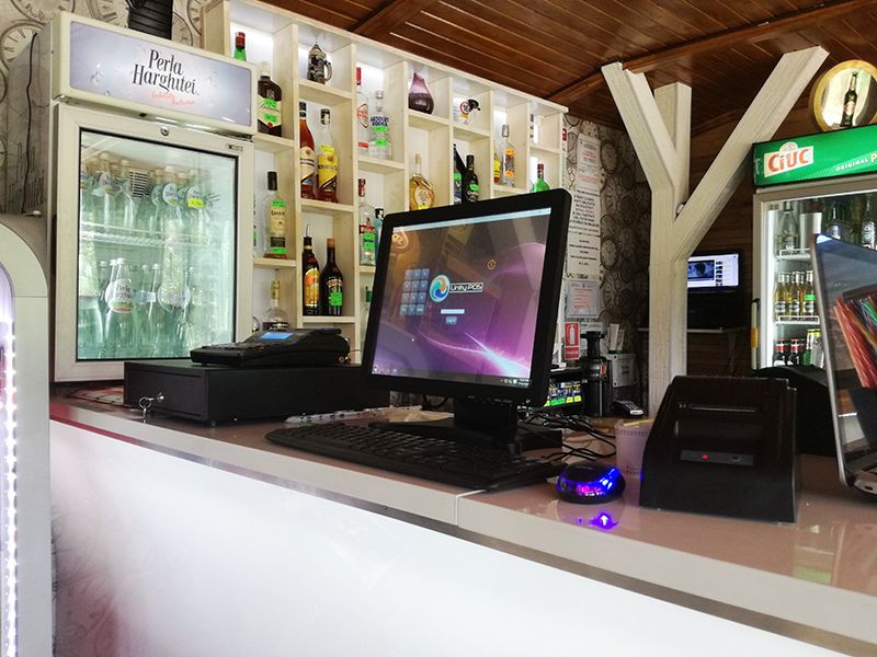 Sistem Restaurant Gestiune+Vanzare: PC+touchscreen+soft Unity POS