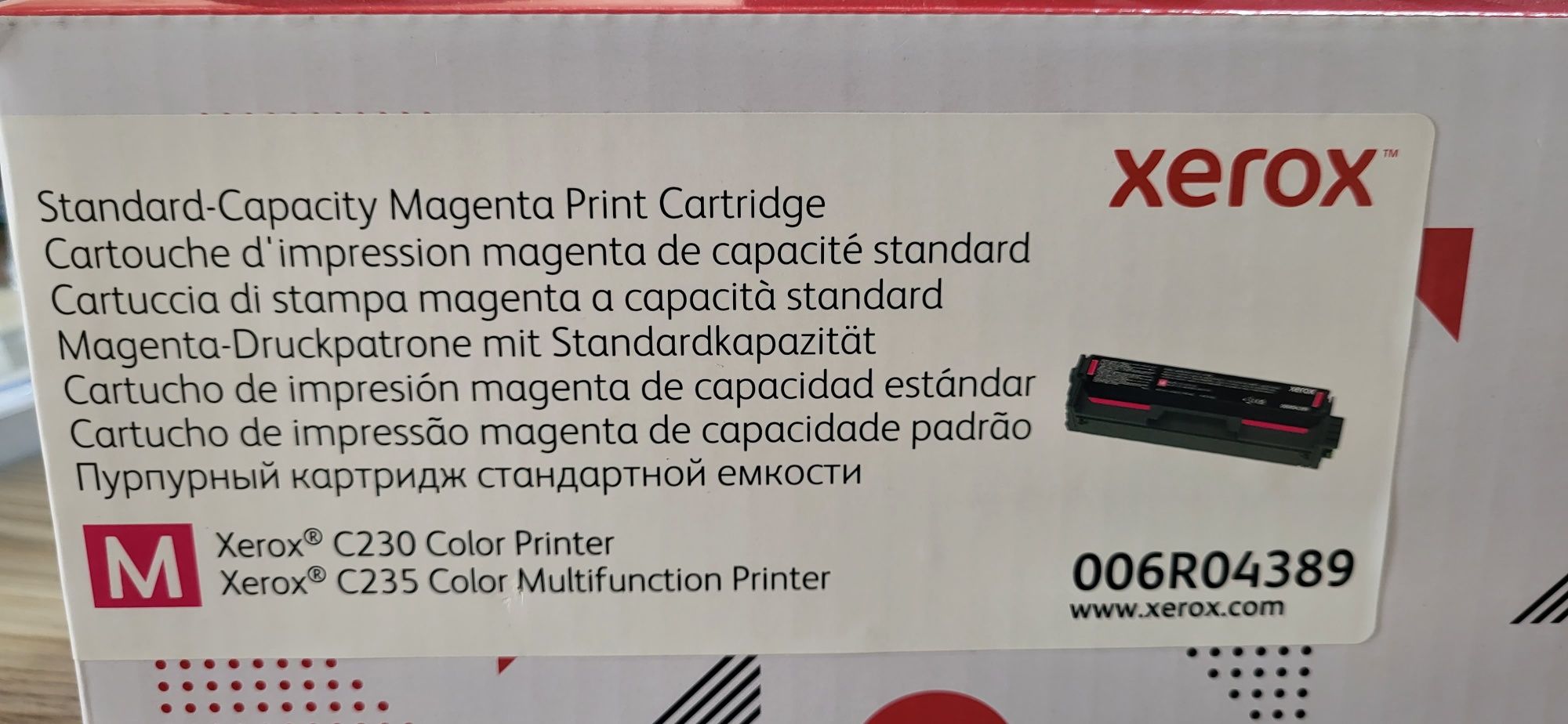 Картридж для МФУ Xerox C230 Magenta 006R04389