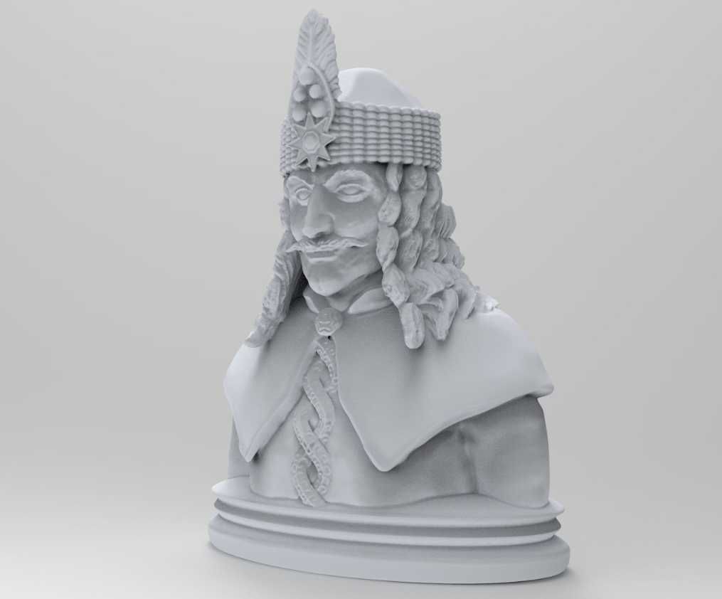 Statuie 3D Vlad Țepeș