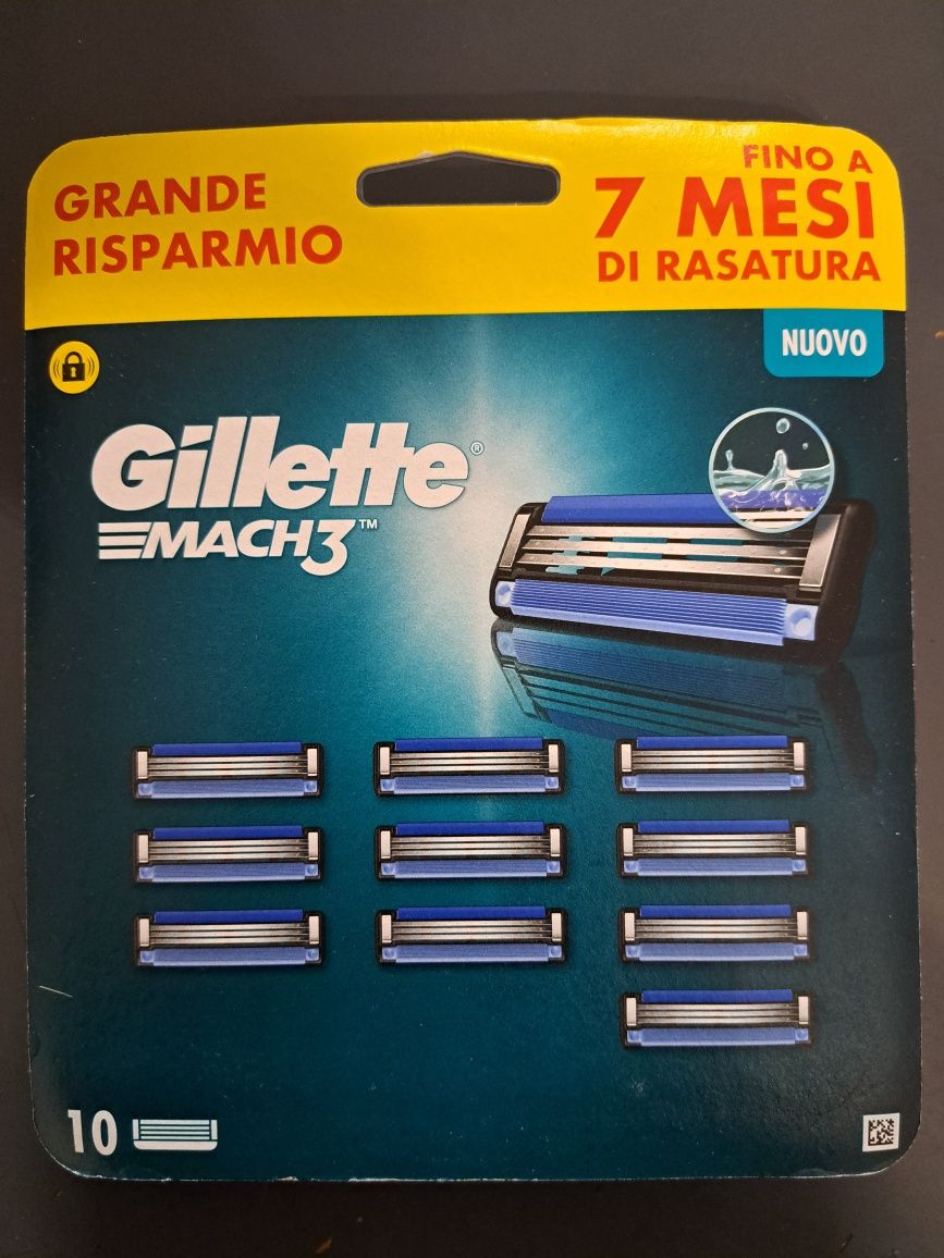 Set promo 10 buc lame Gillette Mach 3