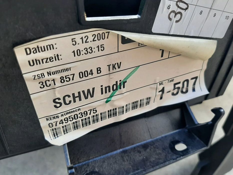 Kit plansa bord  vw passat b6 3c model cu clima 3c1857004b