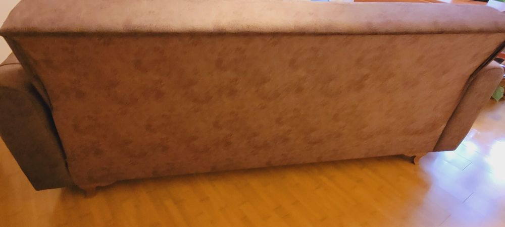 Canapea extensibila Maria, lada depozitare 220/85/80 maro