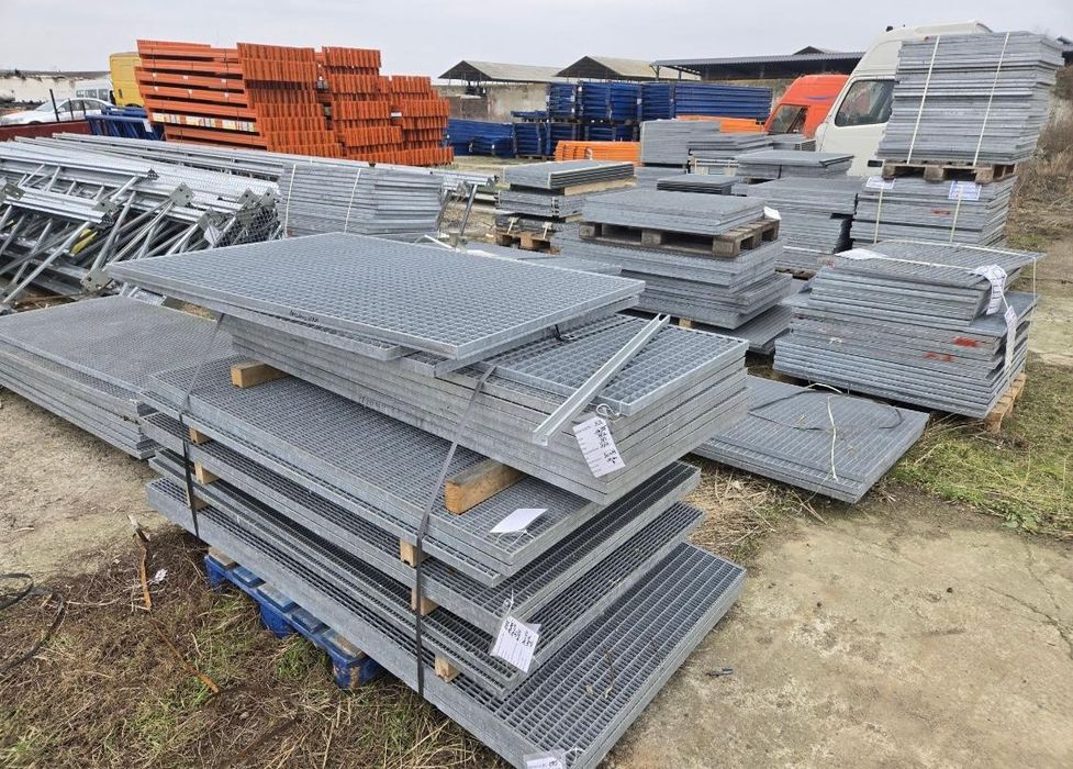 Grătare zincate galvanizate