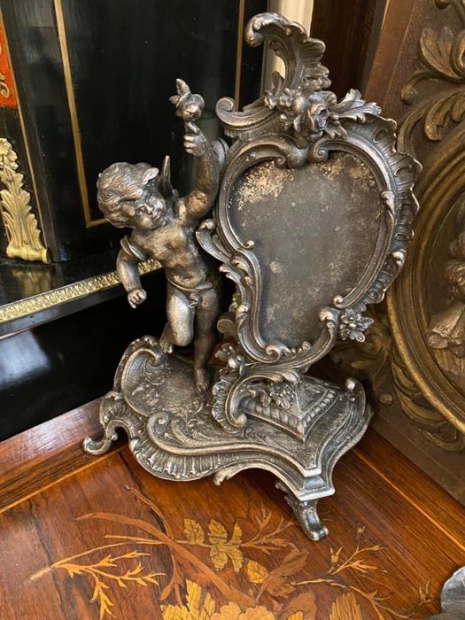 Rama foto bronz/ birou