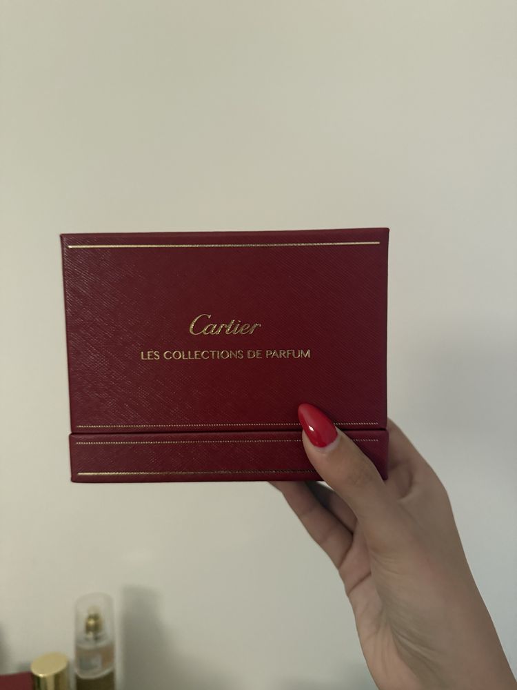 Cartier подаръчна кутия с три аромата