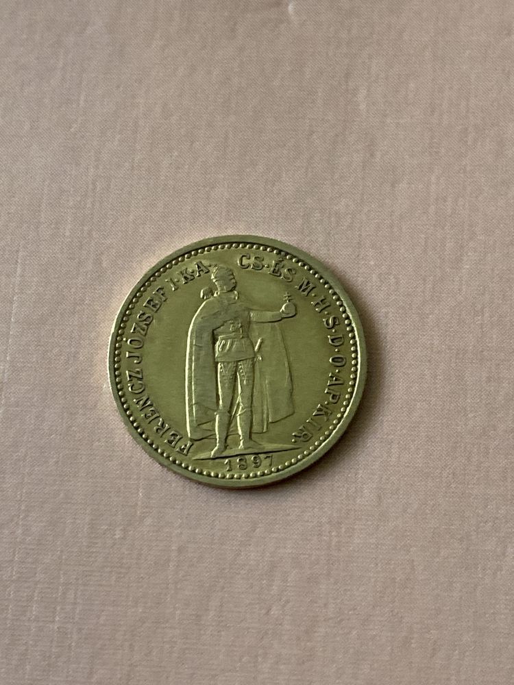 Moneda aur 10 Korona (Ungaria), 10 Corona (Austria) - COROANE
