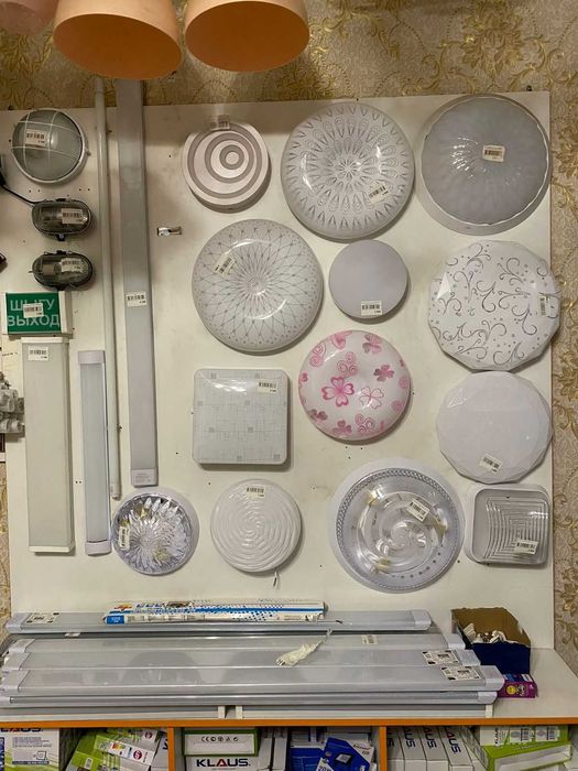 Плафон, Панели, Светильник, Датчик движения/звука! Рассрочка Доставка