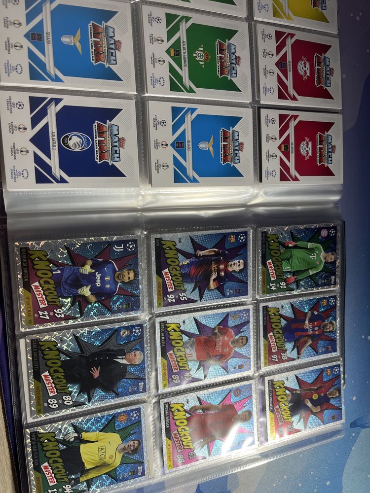 Vand colectie personala Match Attax