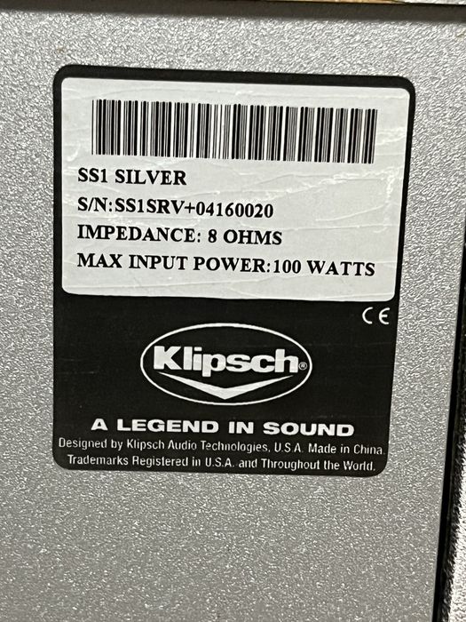 Boxe raft sau surrond Klipsch SS1