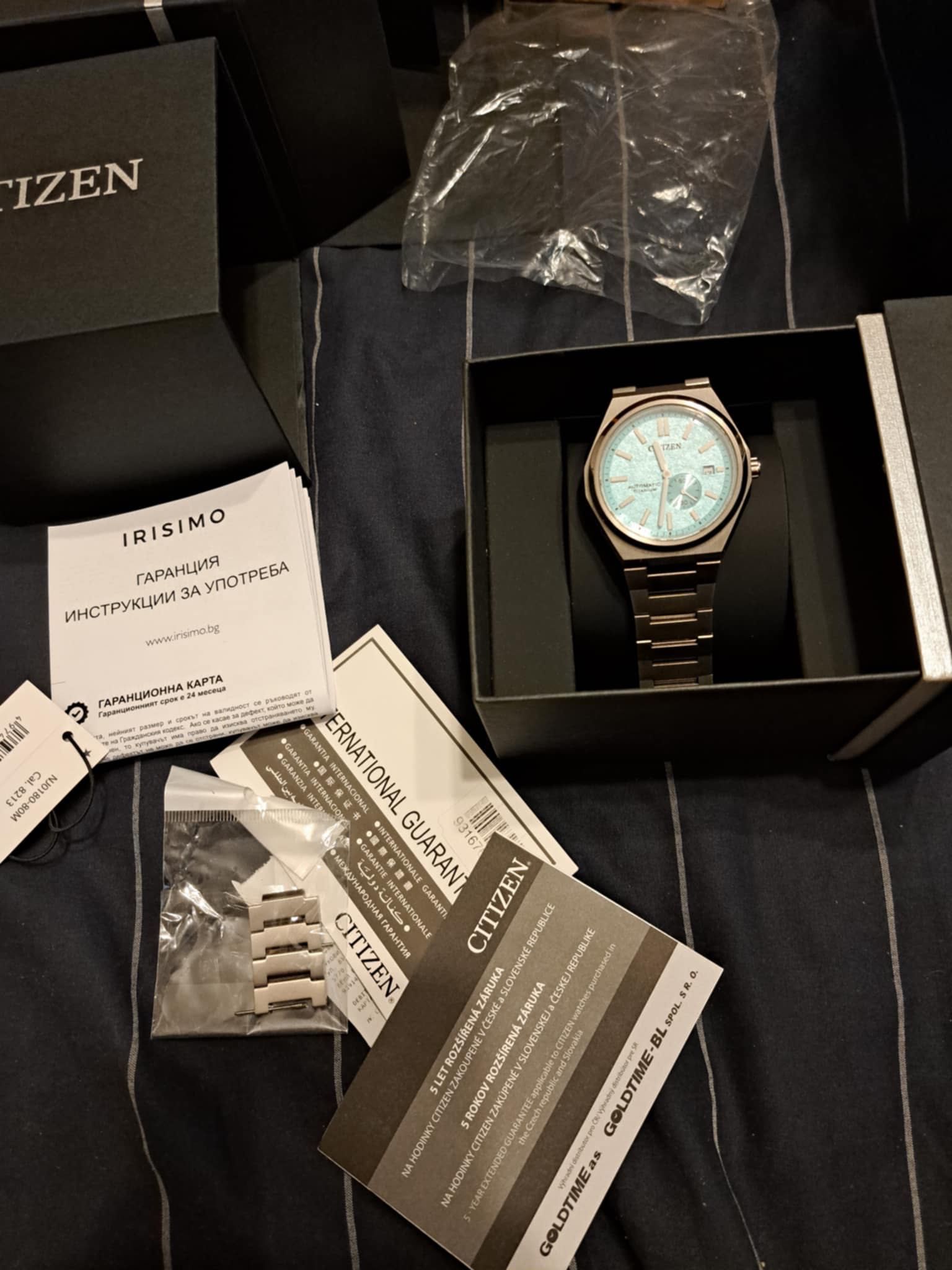 Citizen titanium NJ0180