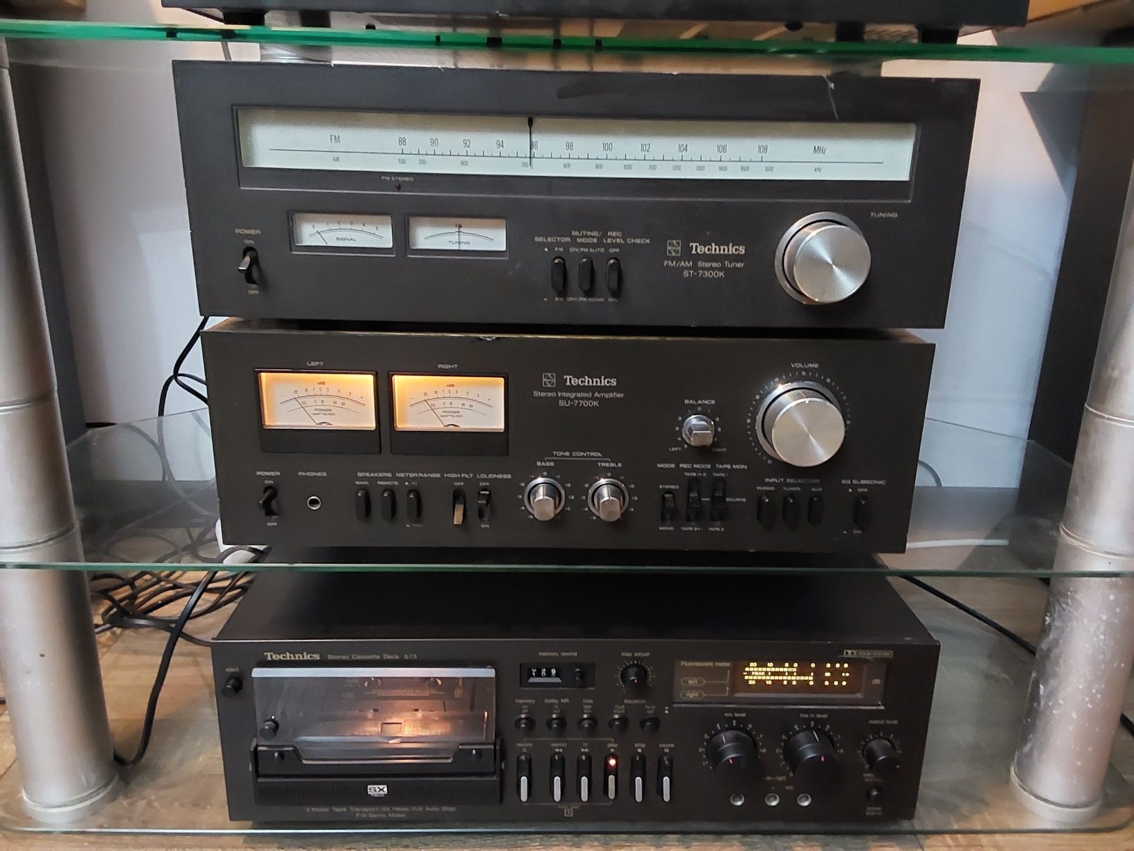 Receiver, Amplificator, Deck,Tuner, CD player Technics impecabile !