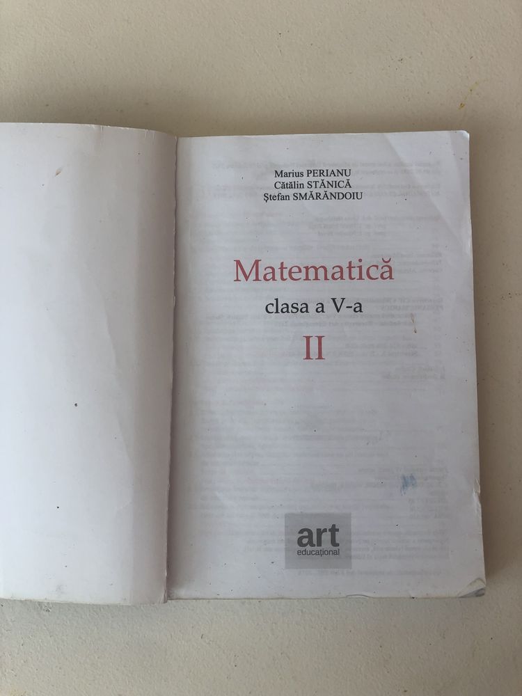 Manual auxiliar matematica clasa a V-a