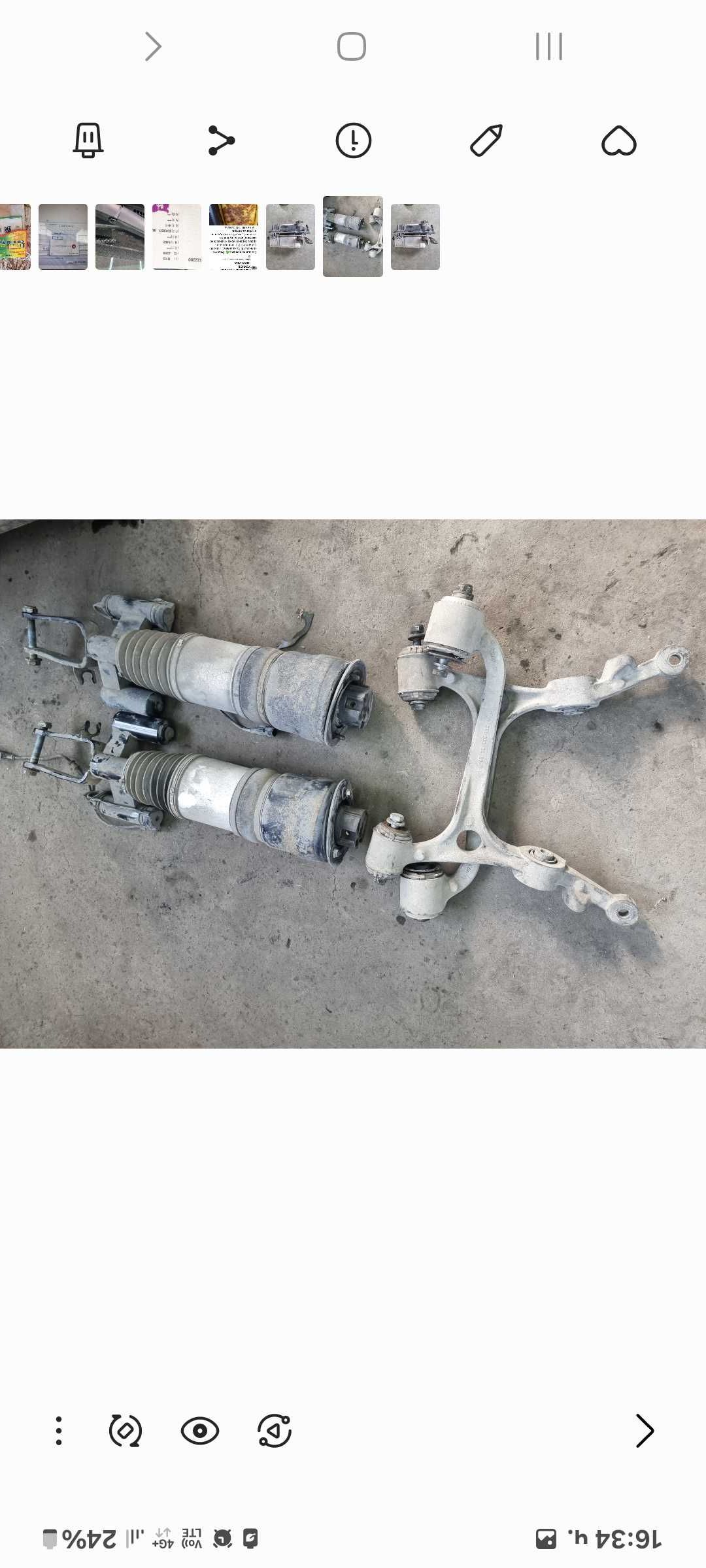 Въздушно окачване за Мерцедес Е класа W211 4x4
