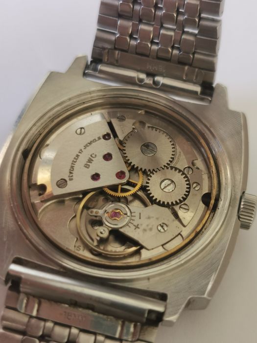 Ceas BWC - Int Manuala-ETA 2391 - Oțel - 35mm-Funt. Impecabil!