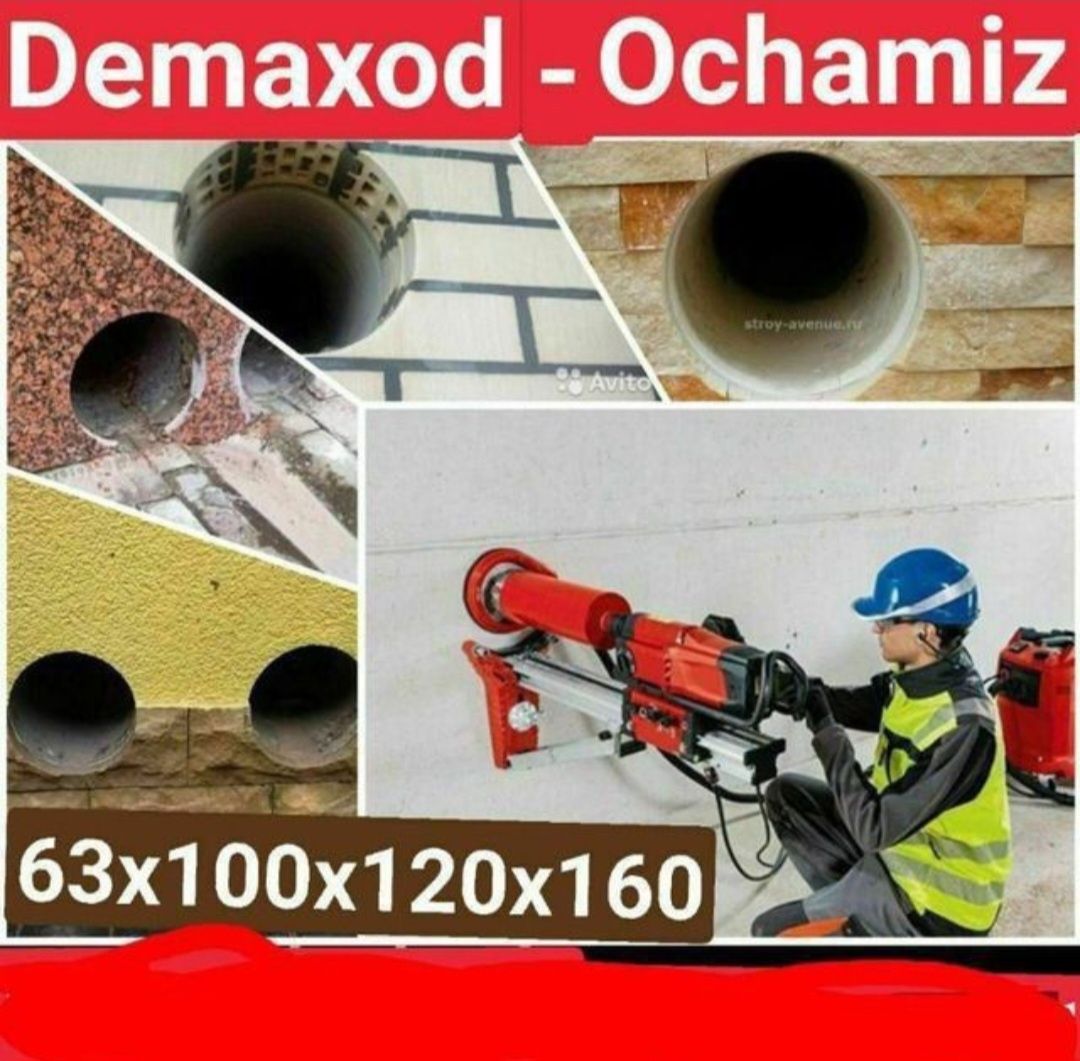 Перфоратор хизматм Алмазное резка