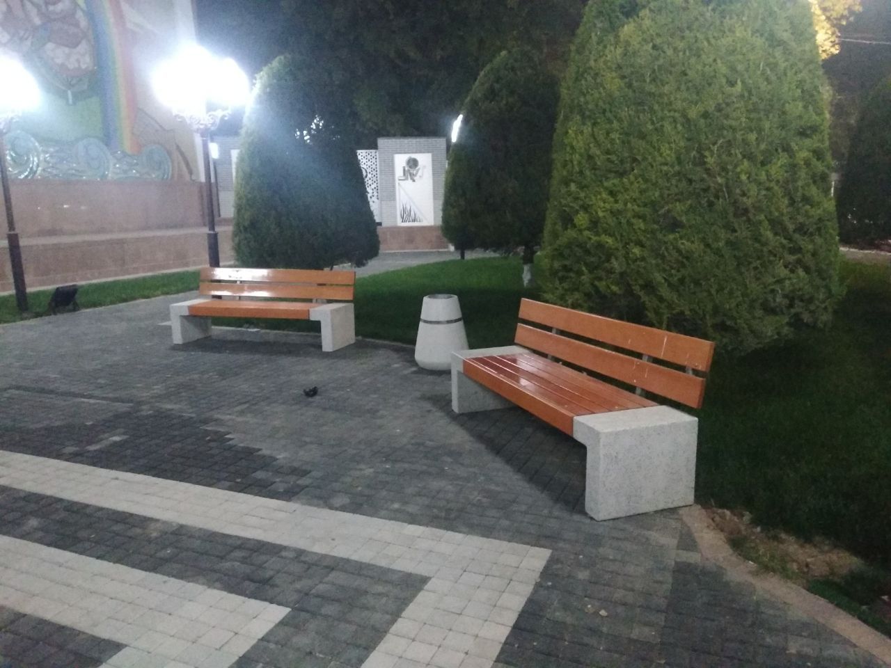 Скамейка со спинкой skameyka  лавочки  урни