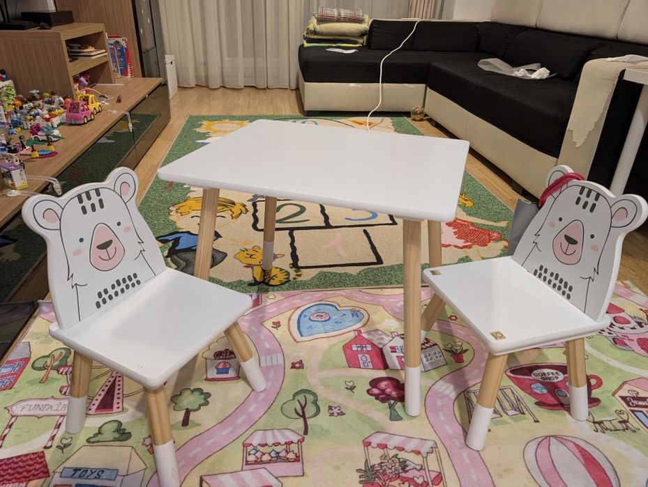 Set masa si 2 scaune