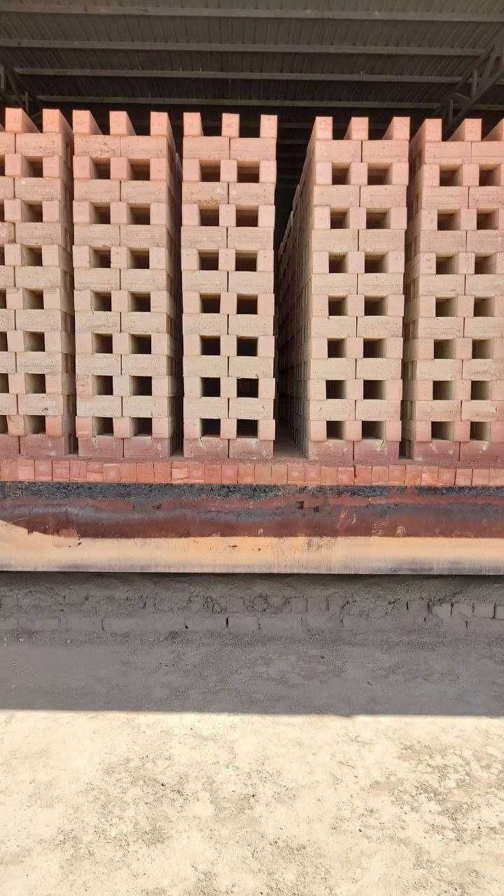 Пишган ғишт, кирпич жженый g'isht, гишт