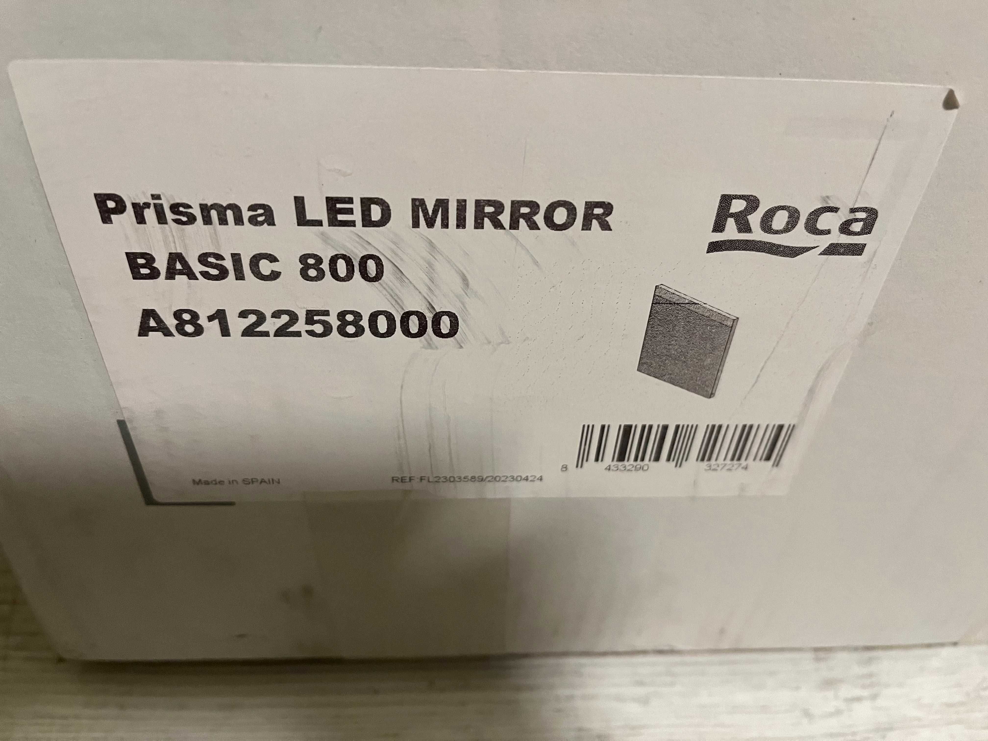 Огледало за баня  ROCA BASIC - с LED осветление.