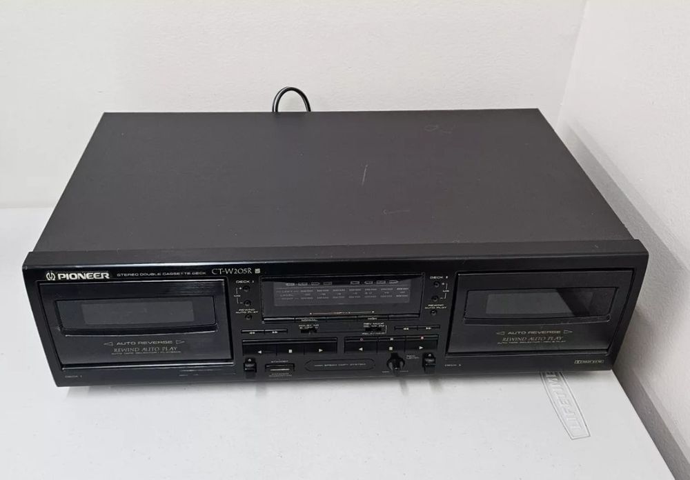 Dublu deck PIONEER CT W205R - cu autorevers