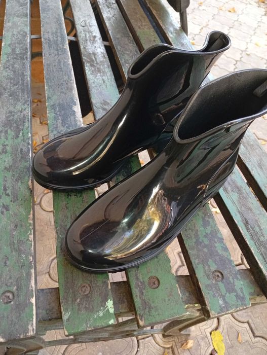 Cizmulite Cauciuc Beatrice Noir masura 38 made in France -Noi