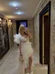 rochie alba de ocazie