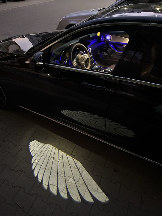 Ангелски криле Лед прожектори Мерцедес W205 Angel Wings
