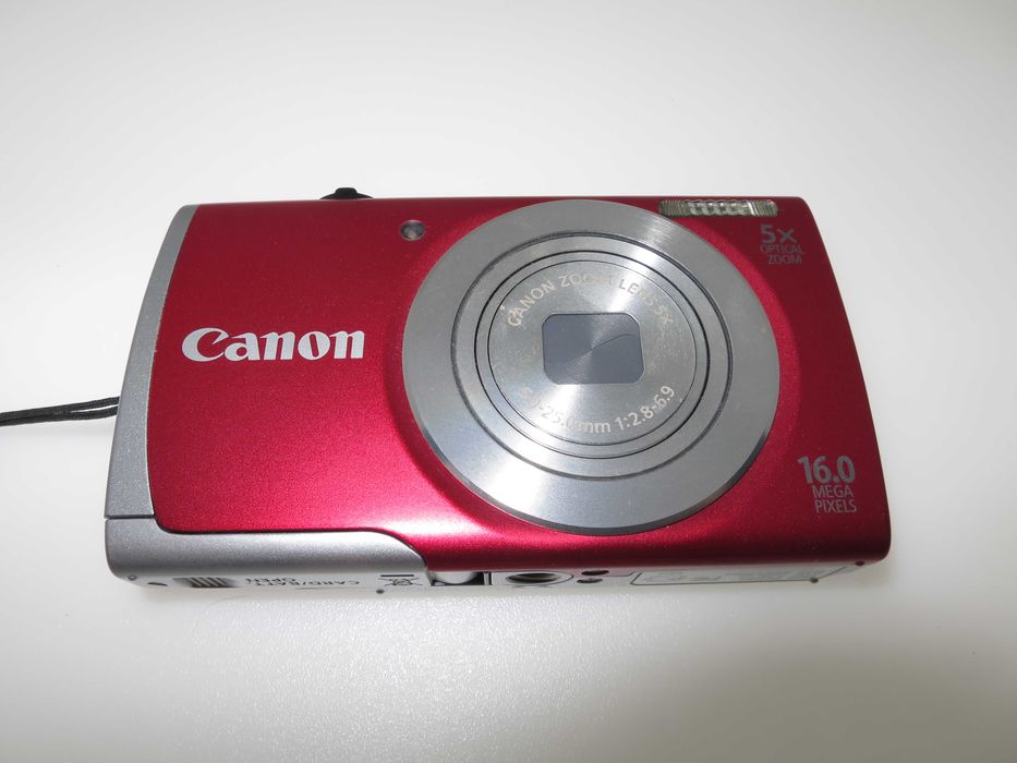Canon PowerShot A2500 фотоапарат камера в отлично състояние червен