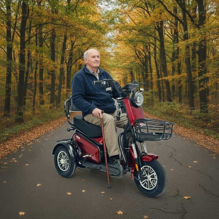 -40% Черен Петък / Електрическа Триколка Пудинг Зелена