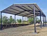Vând structură metalică 10x25