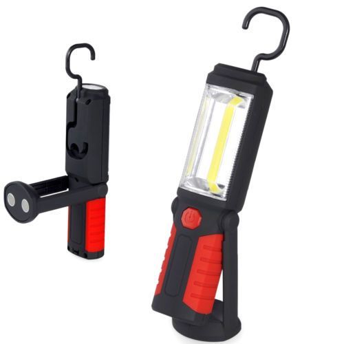 lampa lanterna reparatii cu masini LED & COB reincarcabila USB carlig