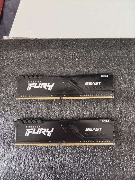 FURY Beast, 32GB DDR4, 3600MHz CL18, Dual Channel (2x16GB)