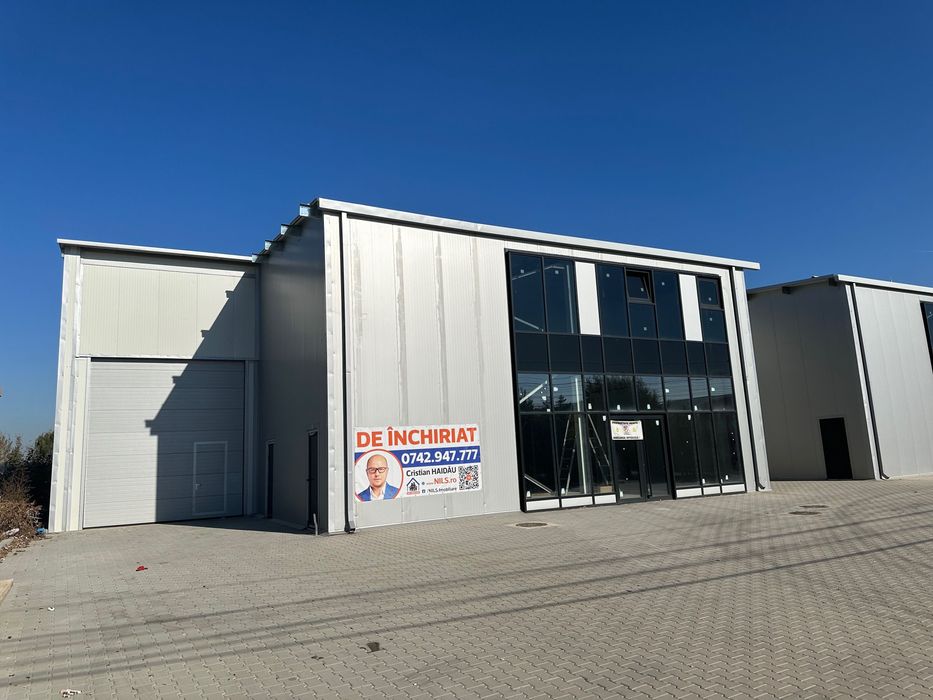 Proprietar depozit / showroom 550 mp / 1100 mp A3 - Ștefănești de Jos