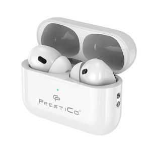 Căști Prestico JL2 Air Pro 2 – Cutie completă, Bluetooth 5.3, White