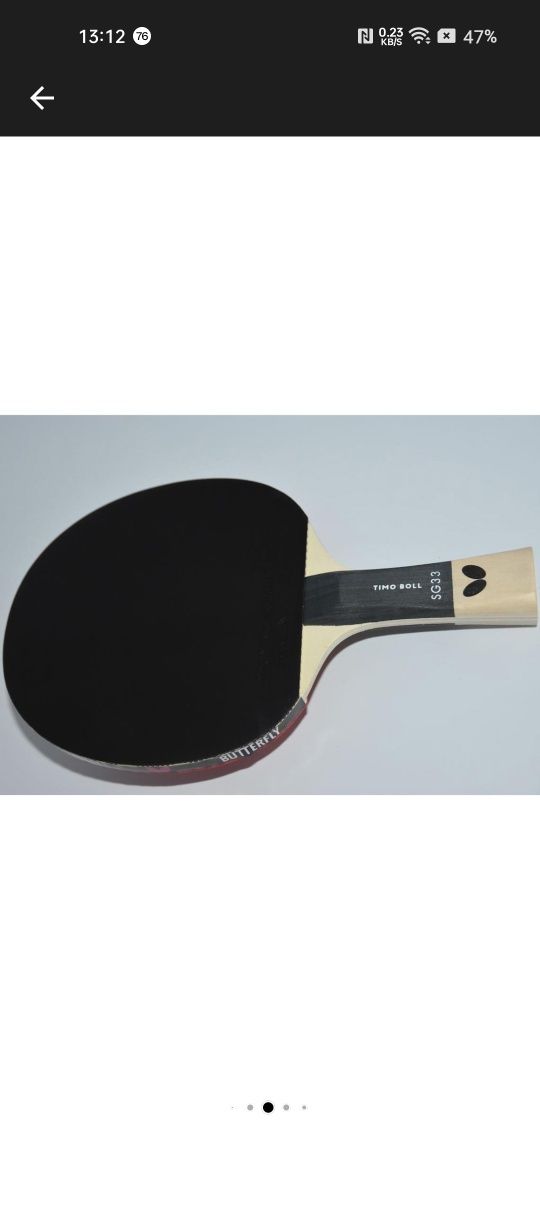 Paleta tenis de masa sau ping pong
