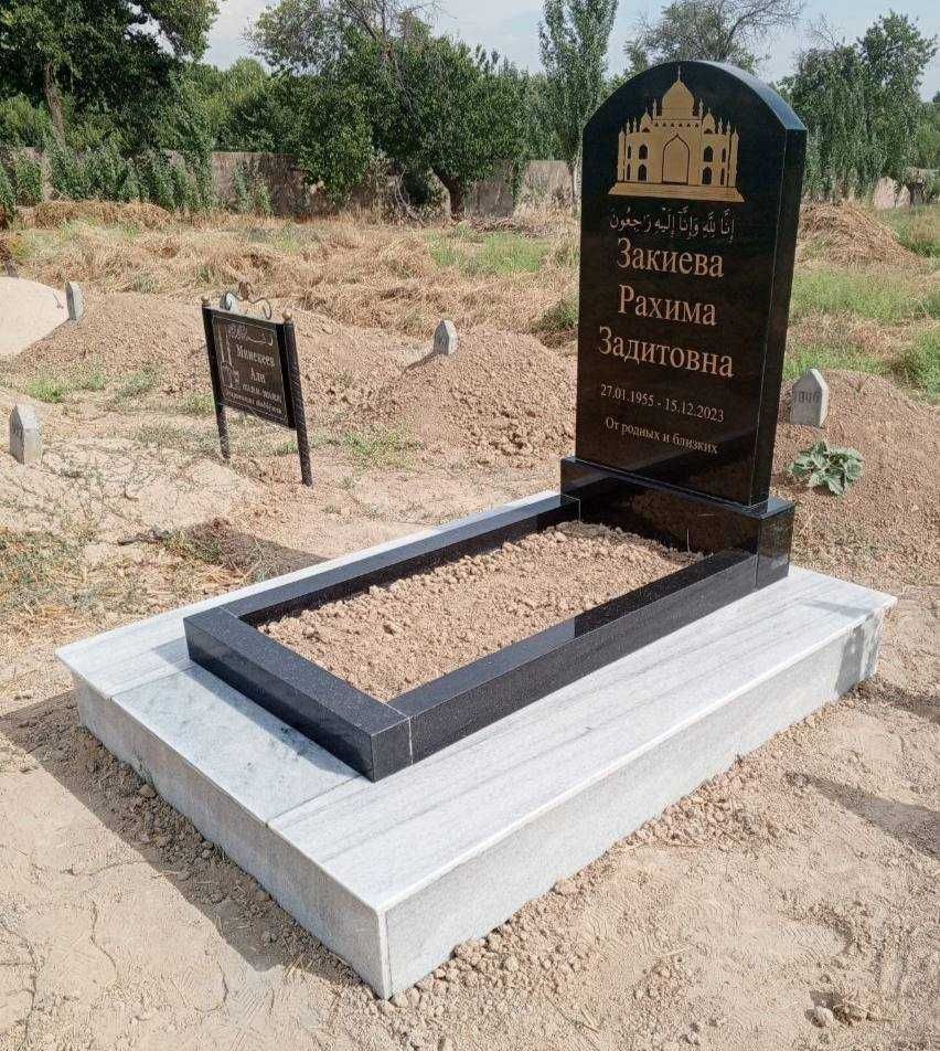 Установка памятников из гранита