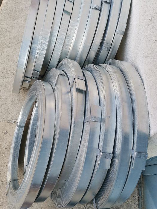 Platbanda zincata 40x4 mm / colac 50 kg